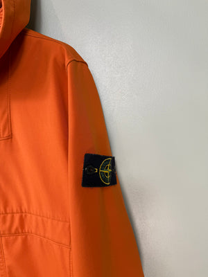 Stone Island Orange Soft Shell Jacket