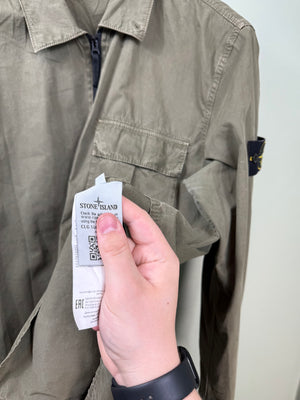 Stone Island Khaki Overshirt