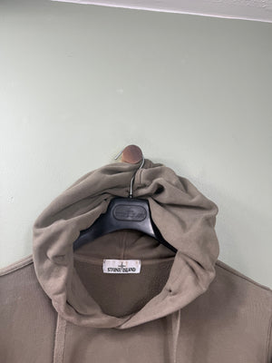 Stone Island Khaki Hoodie