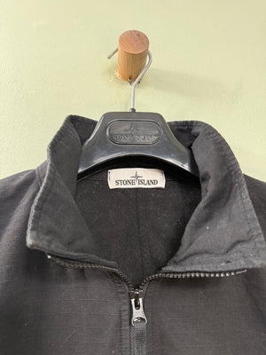 Stone Island Black Smock Overshirt