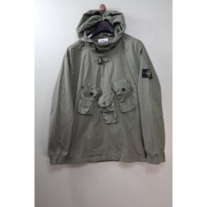 Stone Island Green Multipocket Smock