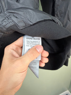 Stone Island Black Crinkle Reps Jacket