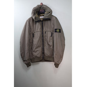 Stone Island Khaki Crinkle Reps Jacket
