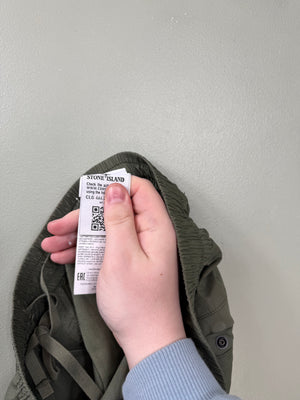 Stone Island Green RE-T Cargo Bottoms