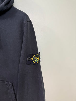 Stone Island Black Zipped Hoodie