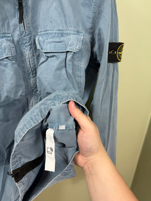 Stone Island Blue Overshirt