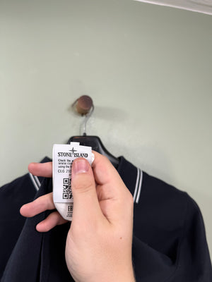 Stone Island Navy Slim Fit Polo