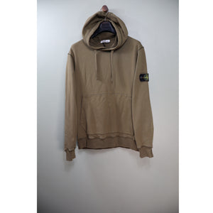 Stone Island Khaki Hoodie