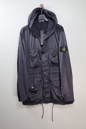 Stone Island Black Nylon Raso Jacket