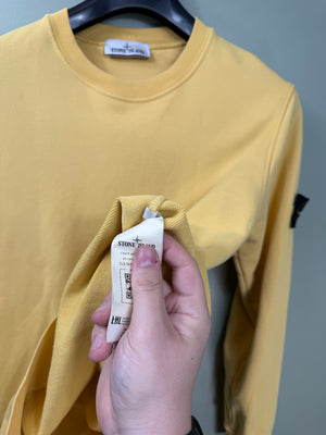 Stone Island Yellow Jumper