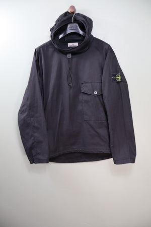 Stone Island Black Supima Smock