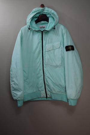 Stone Island Baby Blue Crinkle Reps Primaloft Jacket