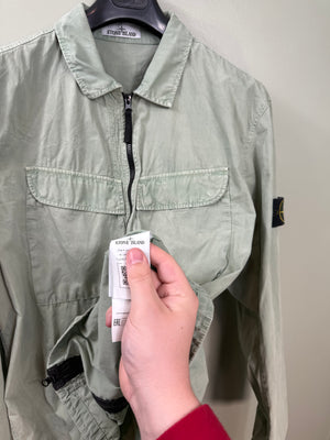Stone Island Sage Green Overshirt