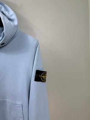 Stone Island Baby Blue Hoodie
