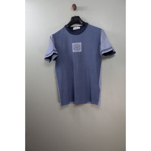 Stone Island Blue Two Tone T-Shirt