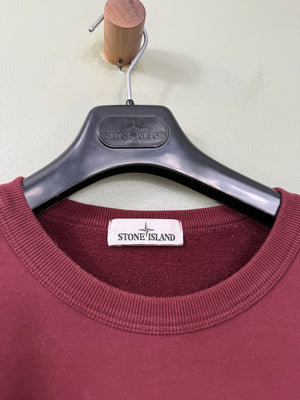 Stone Island Burgundy Jumper