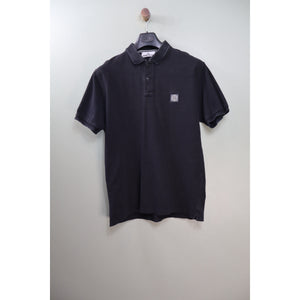 Stone Island Black RE Polo Shirt