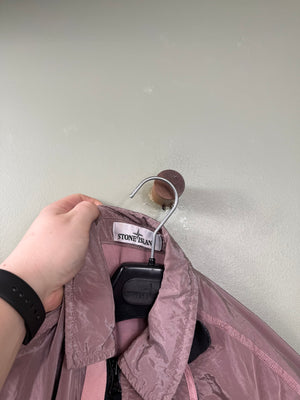 Stone Island Pink Nylon Metal Overshirt