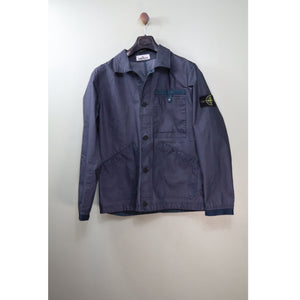 Stone Island Navy Aggressive Gommato Jacket