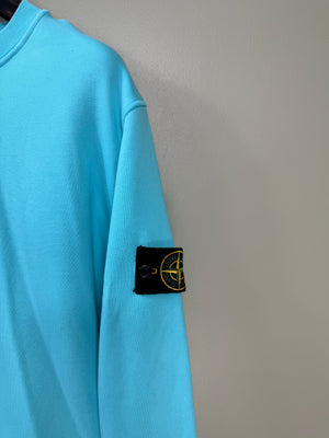 Stone Island Aqua Blue Jumper