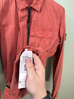 Stone Island Burnt Orange Overshirt