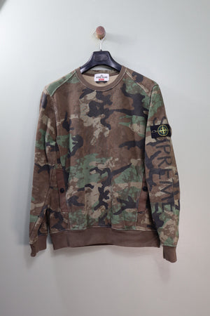 Stone Island X Supreme Camo Jumper