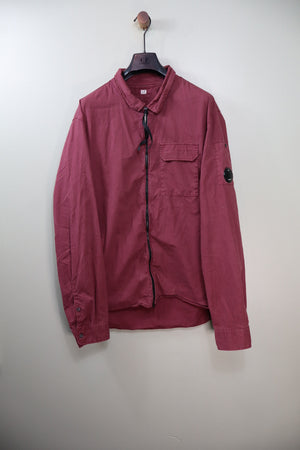C.P. Company Burgundy Overshirt