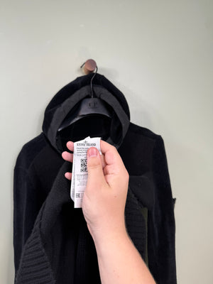 Stone Island Black Ghost Knit Hoodie