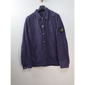 Stone Island Navy/Black Reversible Heavyweight Overshirt