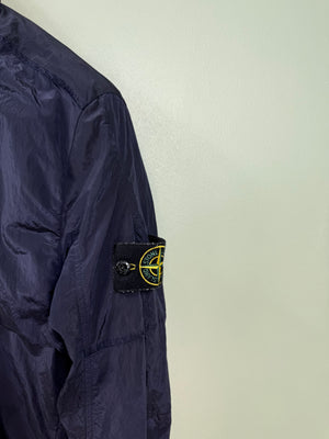 Stone Island Navy Nylon Metal Overshirt