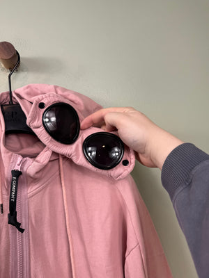 C.P. Company Pink Goggle Hoodie