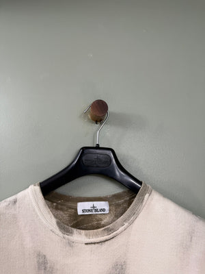 Stone Island Khaki Hand Corrosion Jumper