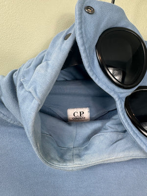 C.P. Company Blue Goggle Hoodie