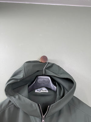 Stone Island Green Soft Shell Jacket