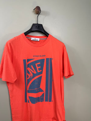 Stone Island Orange T-Shirt