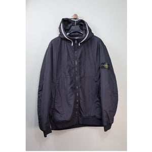 Stone Island Black Crinkle Reps Jacket