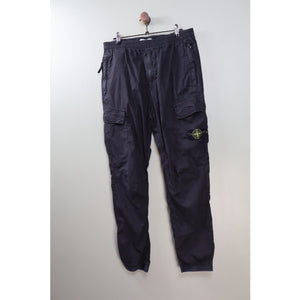 Stone Island Black RE-T Cargo Bottoms