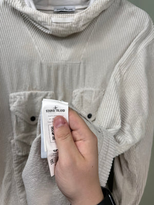 Stone Island Beige Corduroy Smock