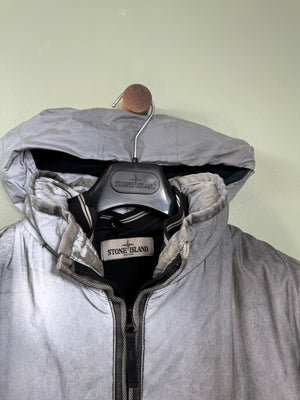 Stone Island Grey Liquid Reflective Jacket