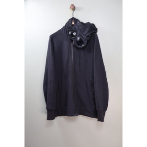 C.P. Company Black Goggle Hoodie