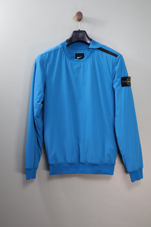 Stone Island X Nike Blue Tech Composite Jumper