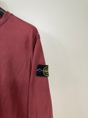 Stone Island Burgundy Jumper