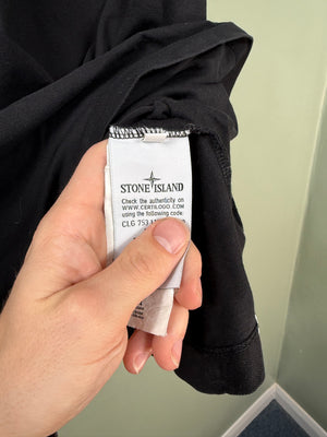 Stone Island Black SL Polo Shirt