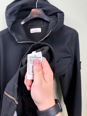Stone Island Black Soft Shell Jacket