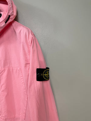 Stone Island Pink Supima Cotton Twill Jacket