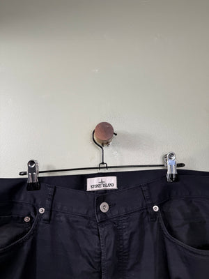Stone Island Black RE-T Chinos