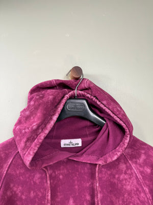 Stone Island Purple Ovo Dye Hoodie