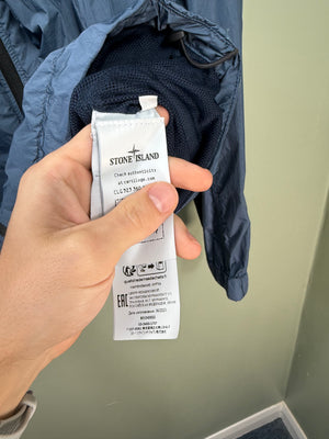 Stone Island Blue Crinkle Reps Jacket