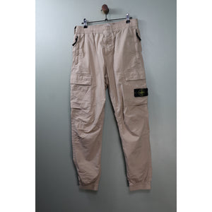 Stone Island Beige RE-T Cargo Bottoms