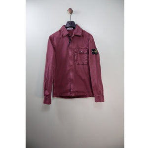 Stone Island Burgundy Overshirt